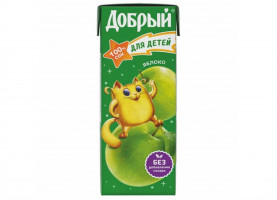 Сок "Добрый" Яблоко 0,2л