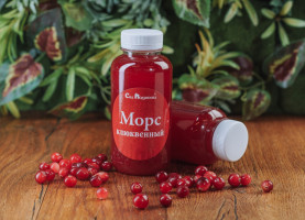 Морс клюквенный 0,3л.